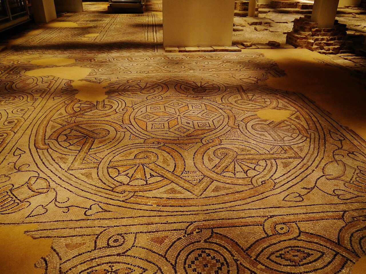 Domus dei Tappeti di Pietra mozaikpadlója Ravennában
